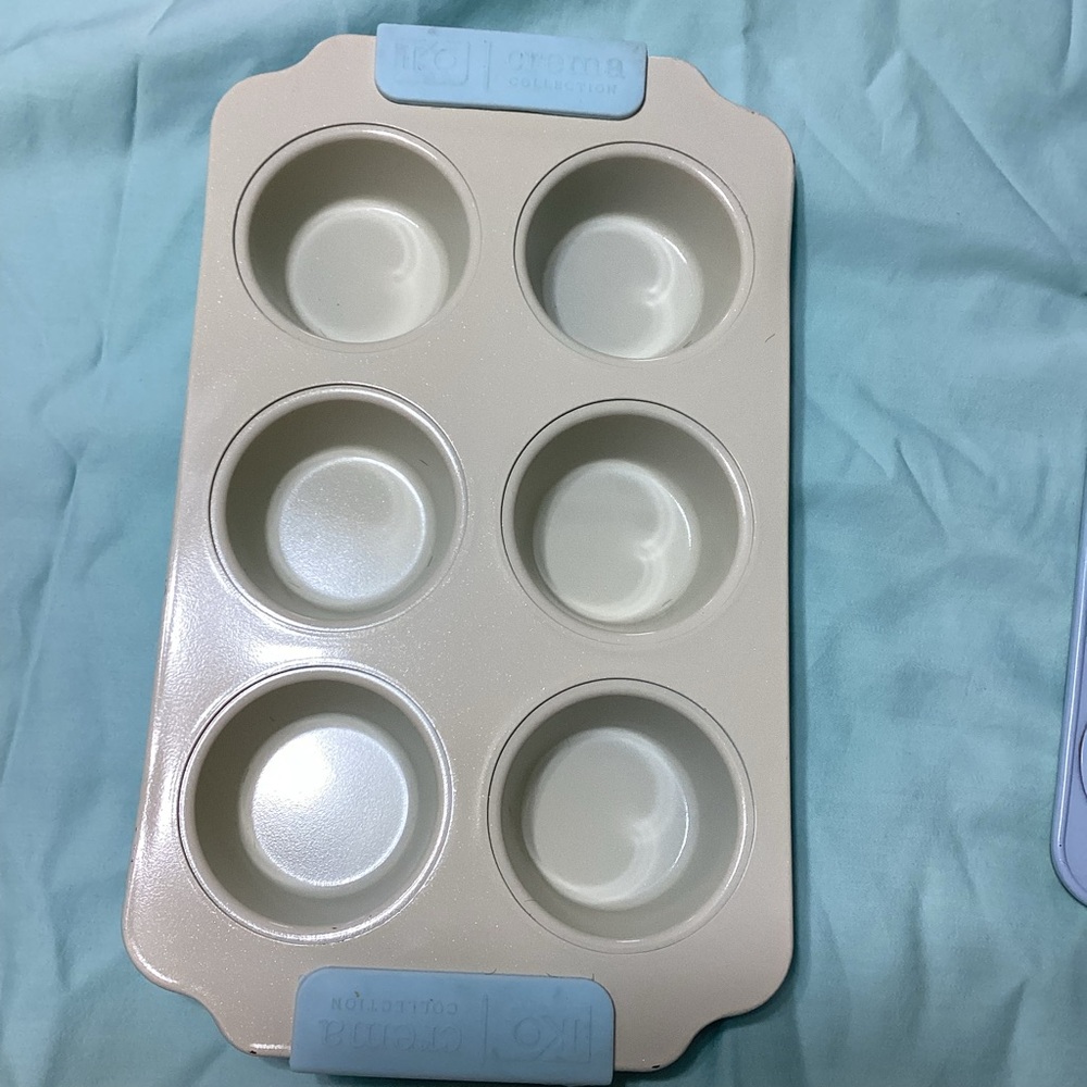 IKO Crema Collection 6 Muffin Non Stick Ceramic Pan